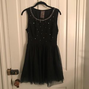 Black formal dress